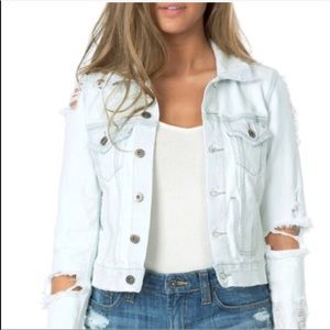 LF carmar jean jacket